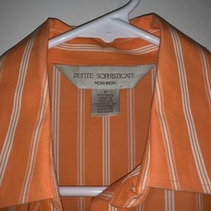 petite sophisticate fitted shirt